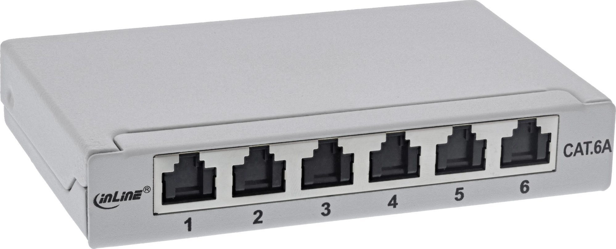 InLine patch panel Cat.6A 0