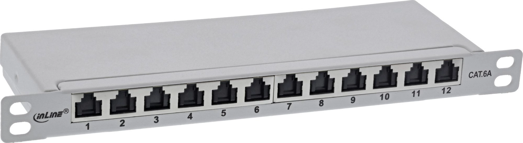 InLine 10" patch panel Cat.6A