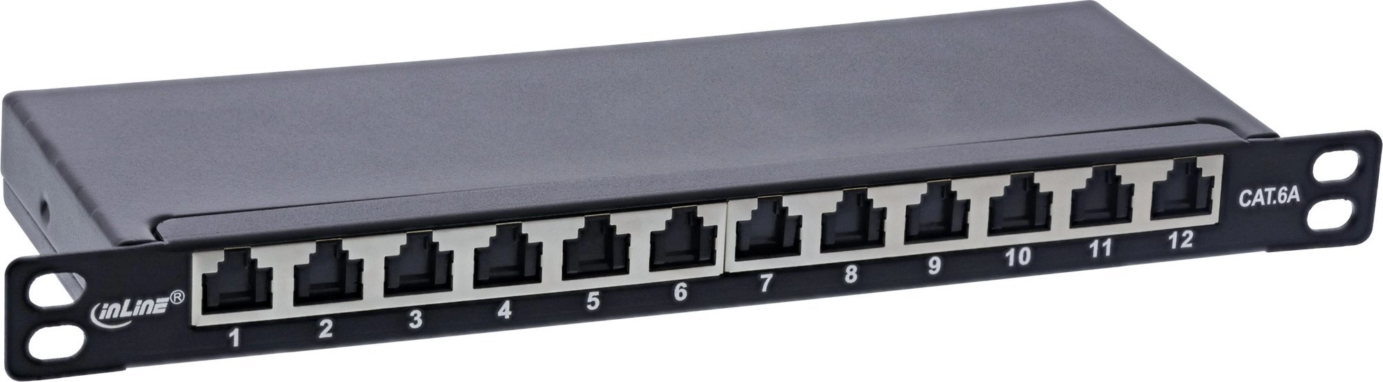InLine 10" patch panel Cat.6A