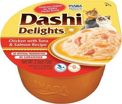 INABA Dashi Delights chicken tuna  salmon