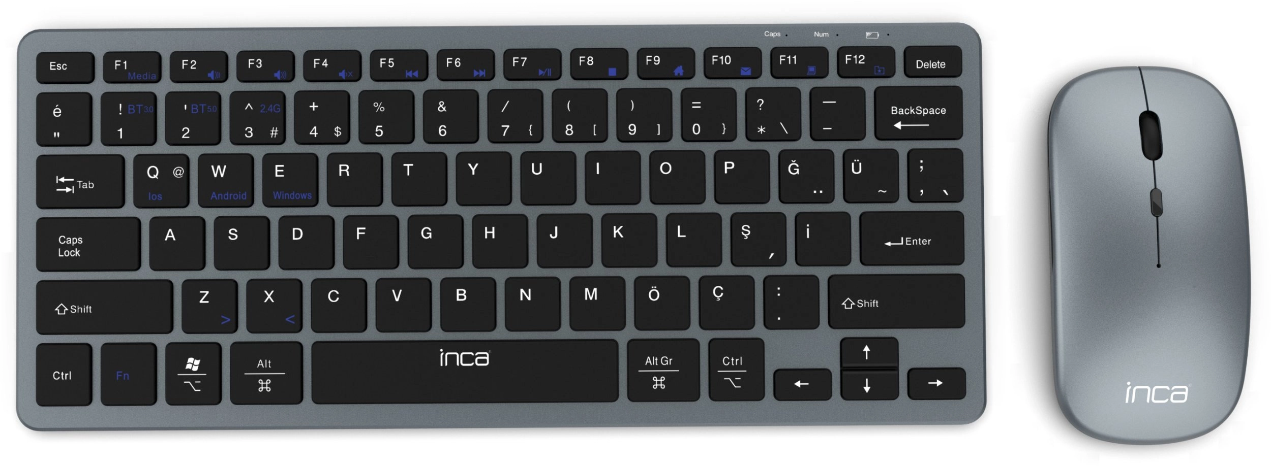 INCA keyboard + mouse IBK-572BT BT