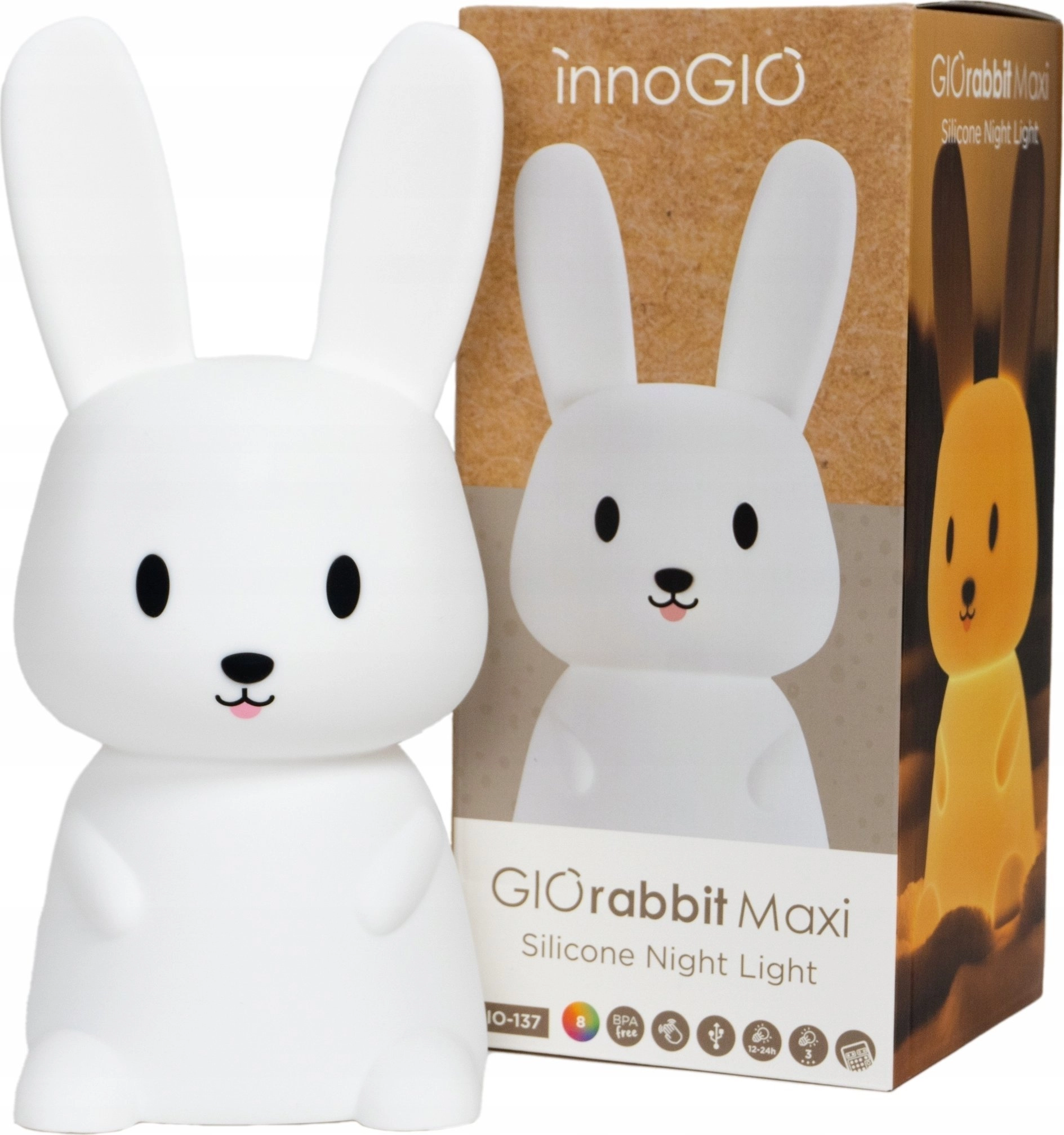 InnoGiO night lamp rabbit GIorabbit Maxi