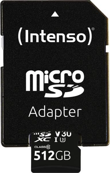 CARD Intenso UHS-I Professional 512 GB