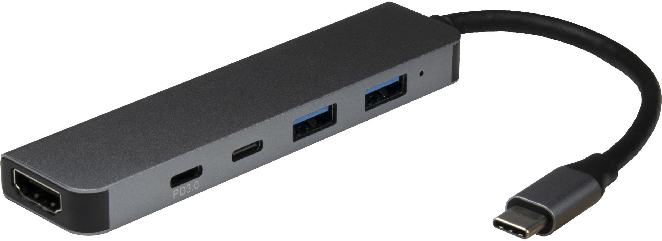 Inter-Tech Adapter Argus H-469-01 5in1 USB-C