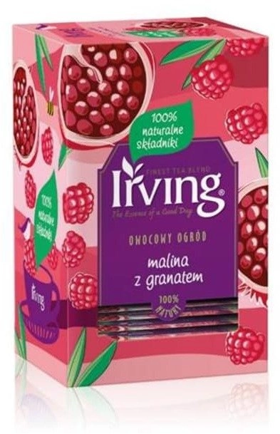 Irving Raspberry and Pomegranate fruit tea