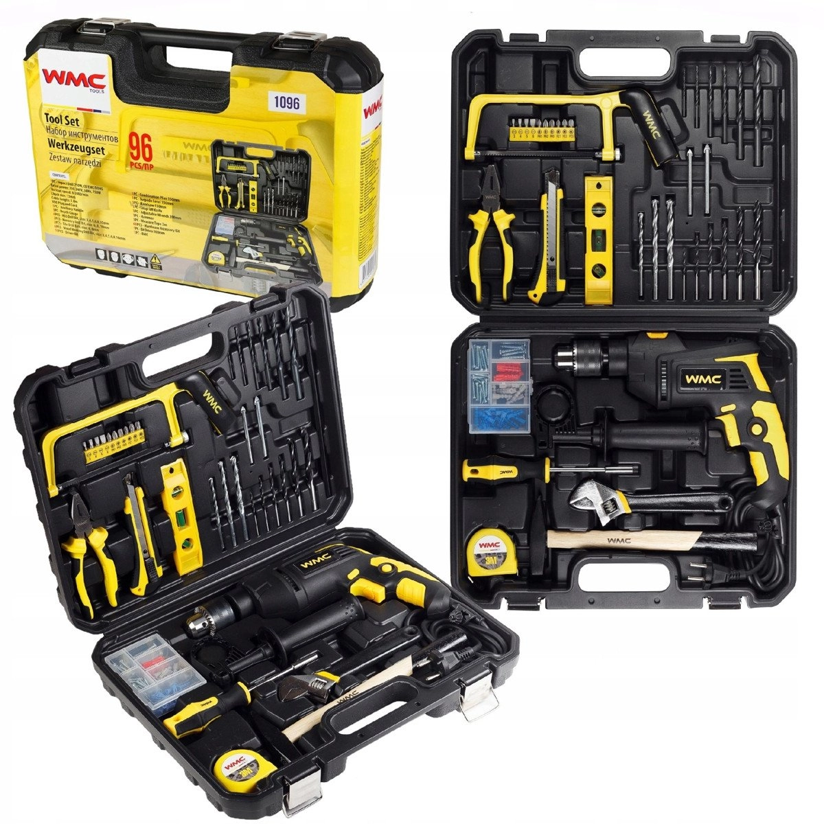 Impact drill 750W Drills Bits Walnut