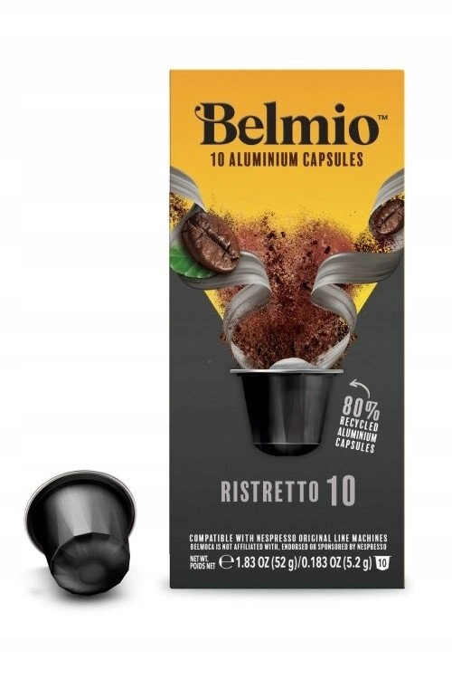 Capsules for Nespresso Belmio Espresso Ristretto