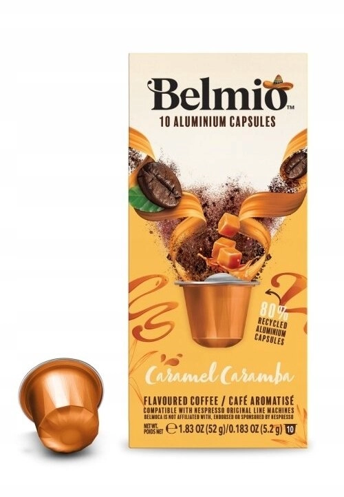 Kapsułki do Nespresso Belmio Caramel Caramba