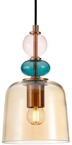 Italux Namos PND-27092A-MC-BRO lampa wisząca zwis