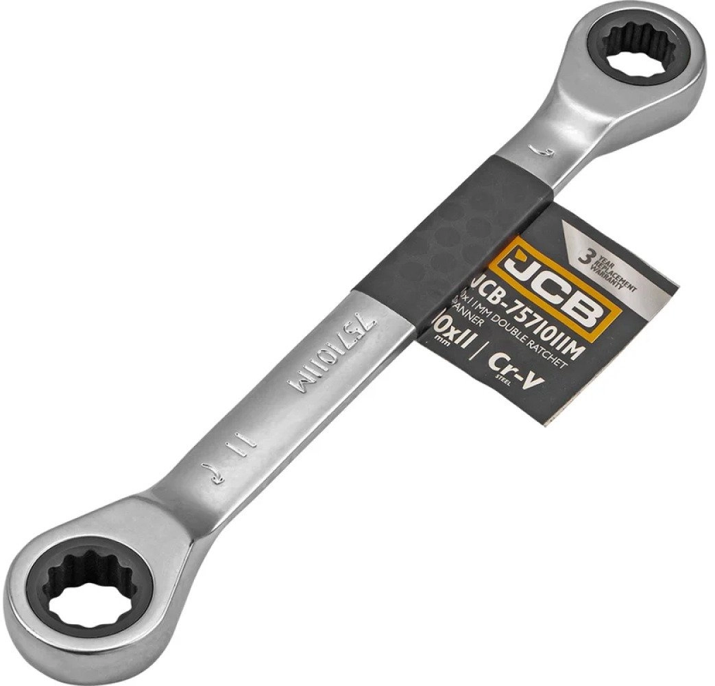 Adjustable ratchet wrench 10x11mm JCB-7571011M 5056485710601