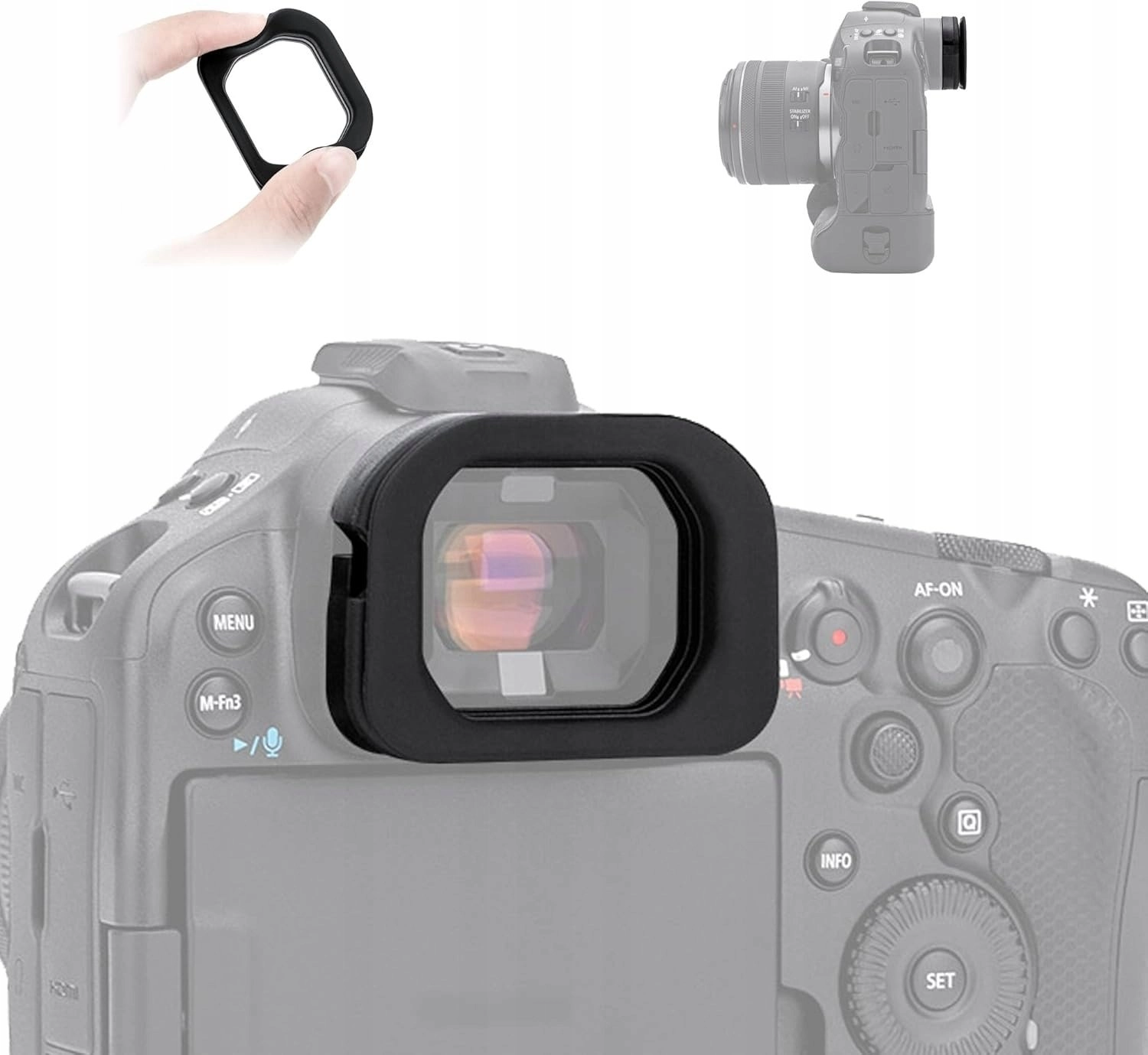 Muszla oczna JJC EC-R1 zamiennik Canon