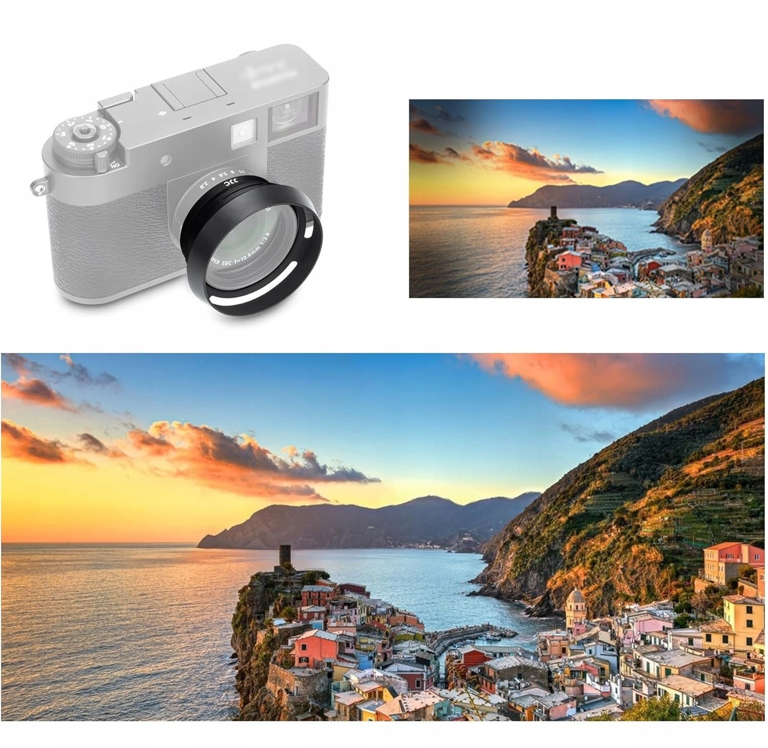 Sunshade Ring Filter Adapter 37mm For