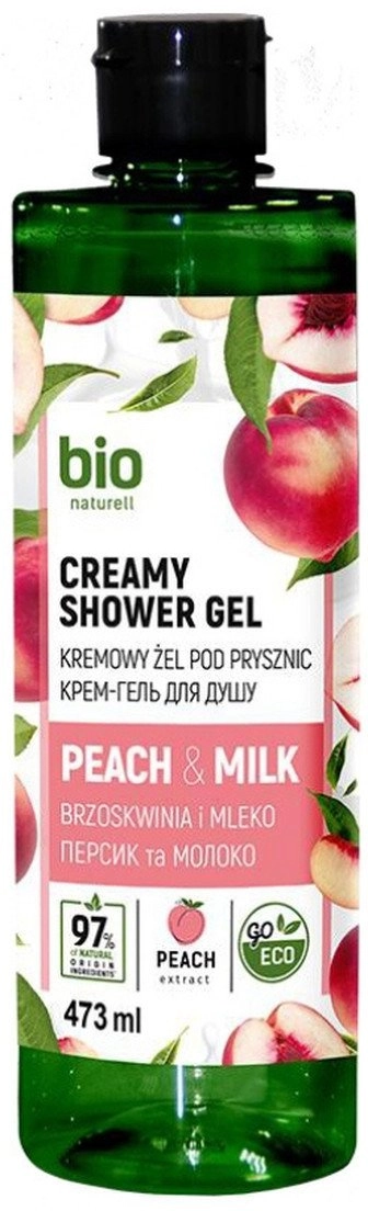 BIO NATURELL Creamy shower gel Peach