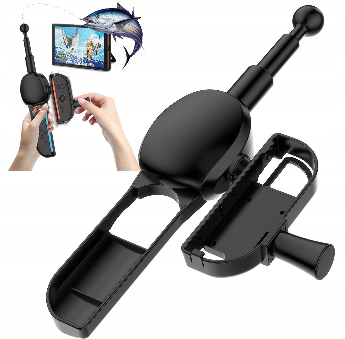 Fishing Rod Holder Mount For Nintendo