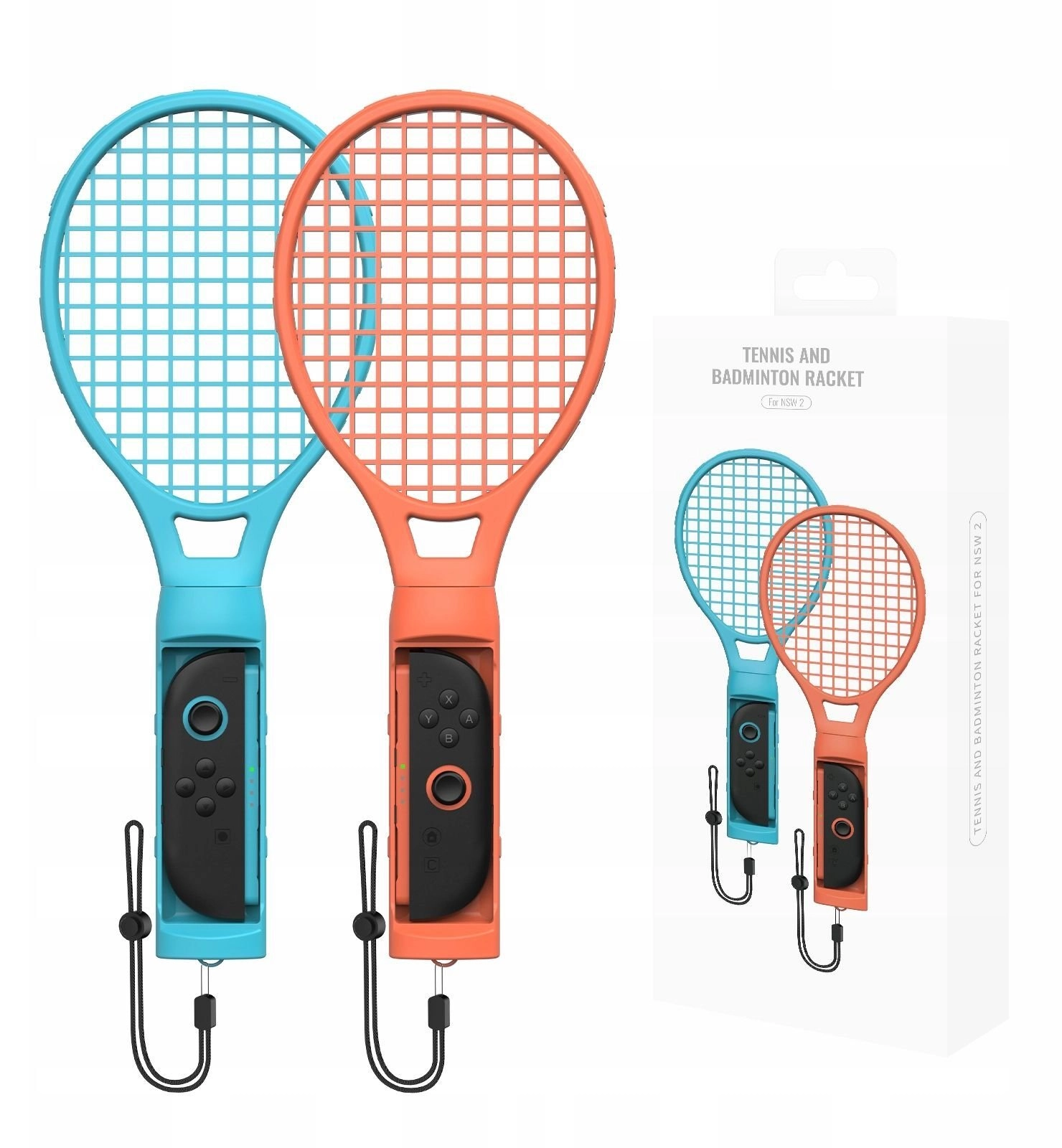 2x Tennis Racket Badminton Rackets Tennis