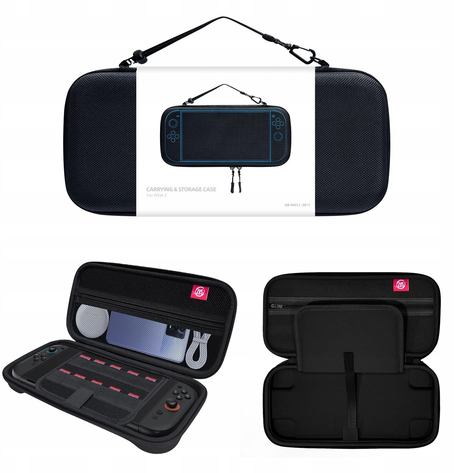 Hard Rigid Cover Carrying Case Suitcase