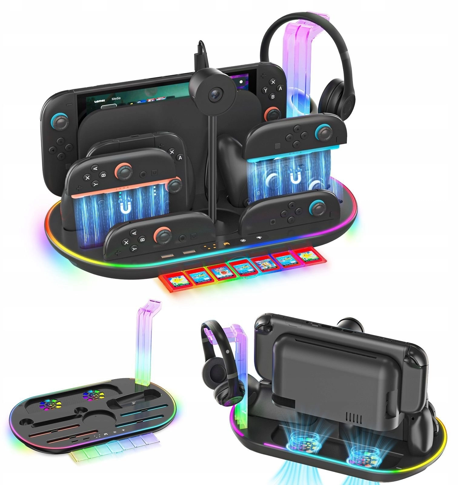 Rgb Charging Station + Organizer For