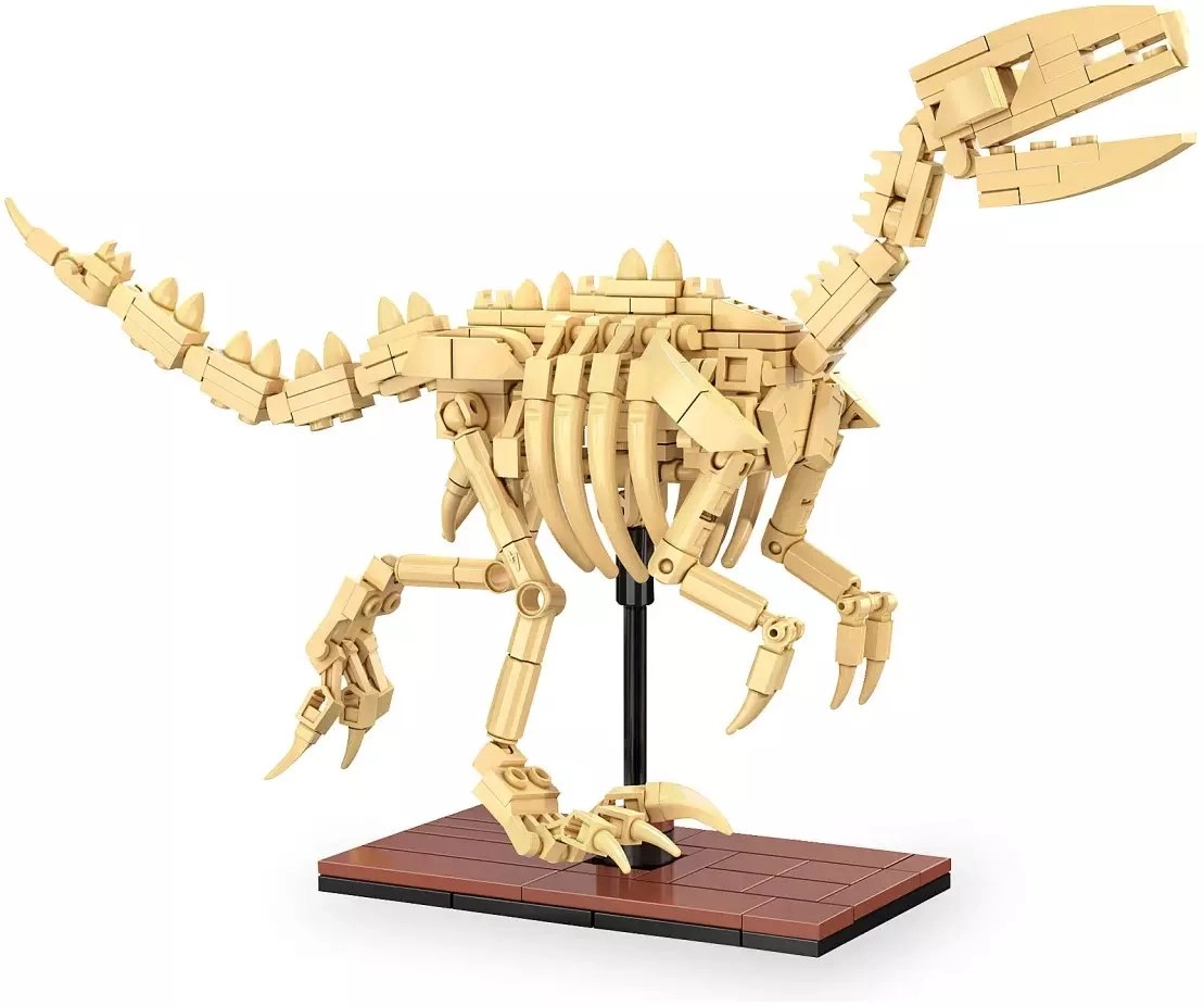 JAMARA CaDA Dinosaur Fossil Velociraptor Bricks