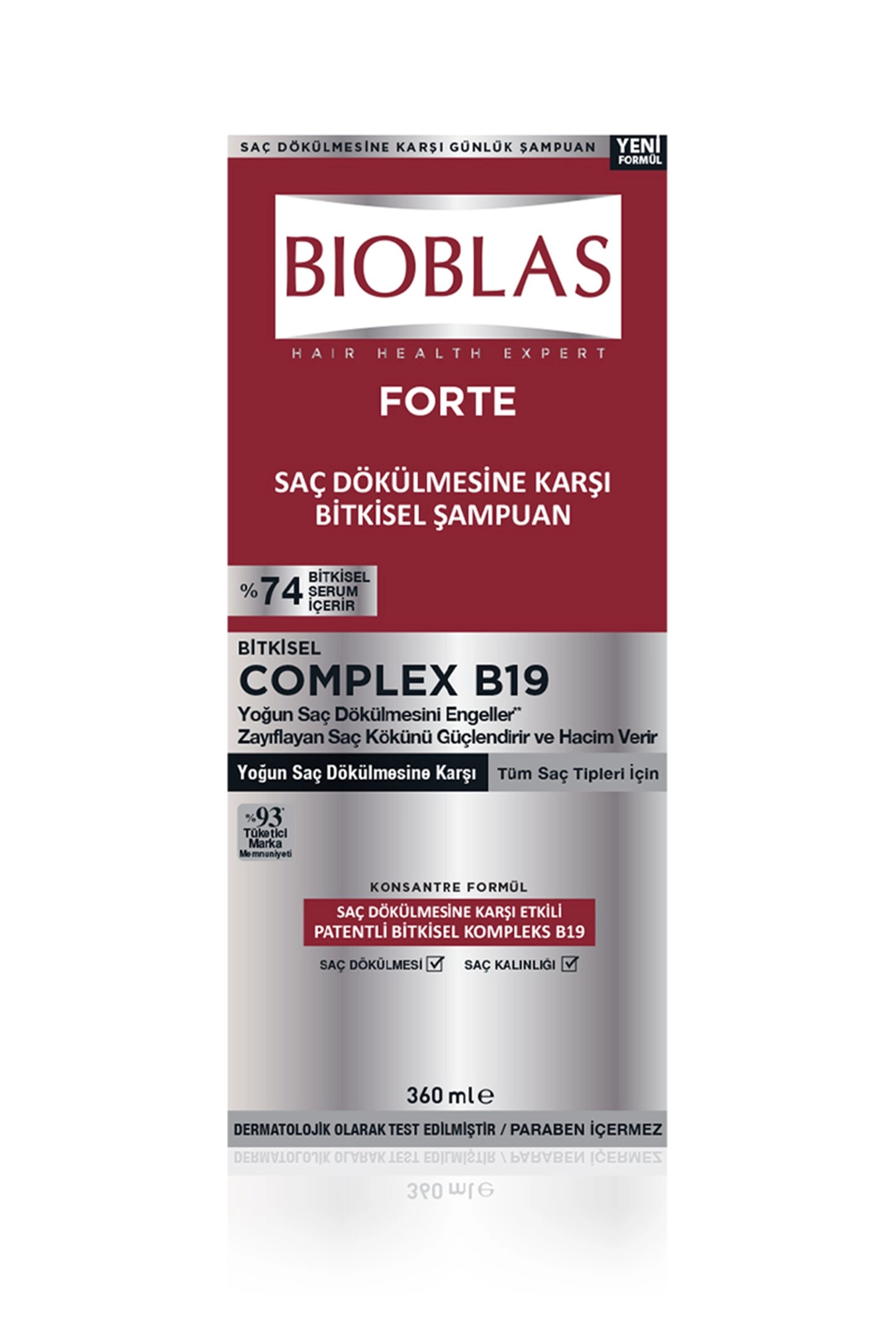 JetWorld BIOBLAS Forte Complex B19 Hair