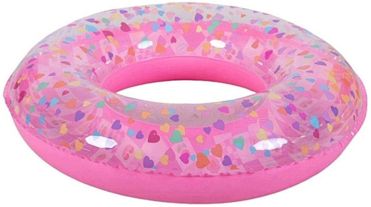 JiLong Swimming ring 90CM Hearts Pink