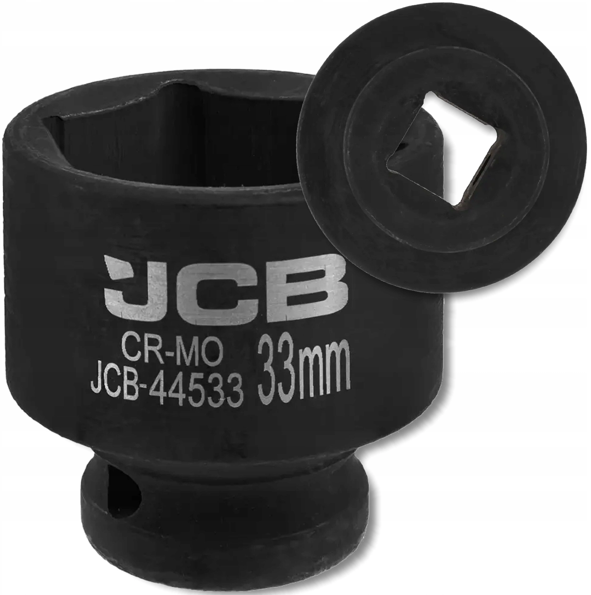 Nasadka udarowa 1/2" 33mm (6-kątna) JCB-44533