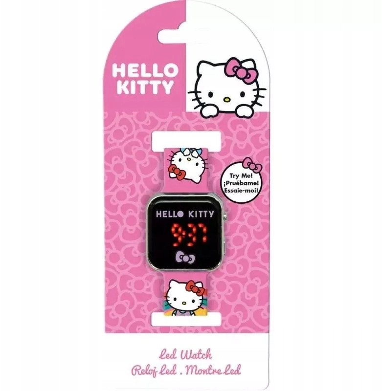 Hello Kitty zegarek cyfrowy LED 91608