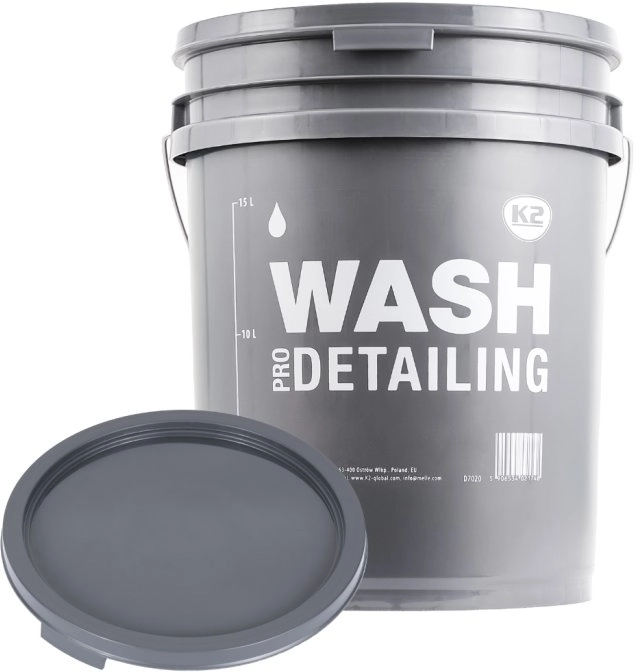 K2 WIADRO DETAILINGOWE 20 L SZARE