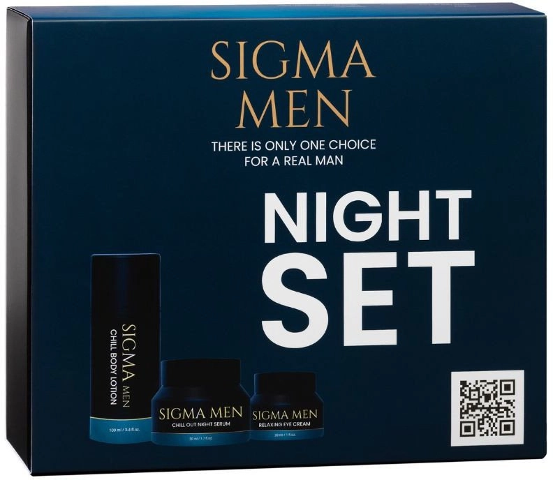 SIGMA MEN_SET Night Set body balm