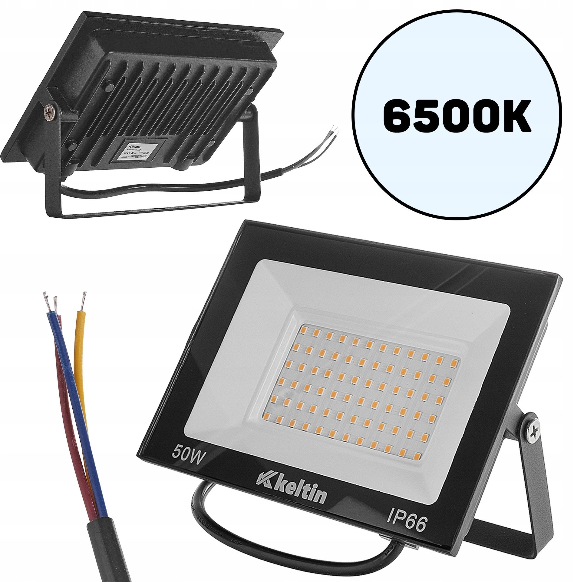 Naświetlacz LED 50W – barwa biała
