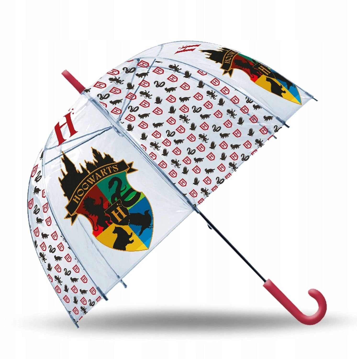 Parasol Harry Potter Hogwarts Przezroczysty Parasolka