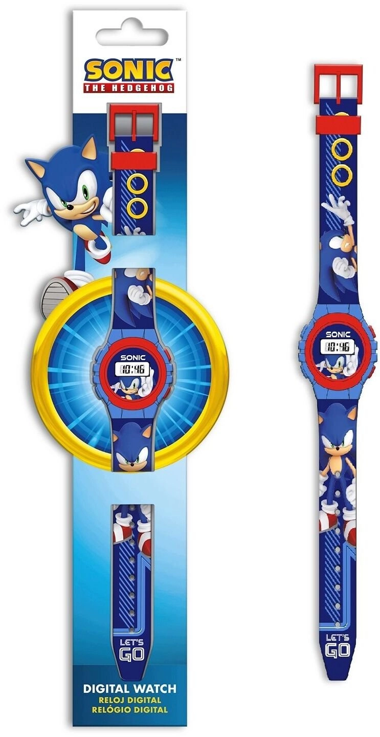 Zegarek Cyfrowy Sonic The Hedgehog DzieciÄcy