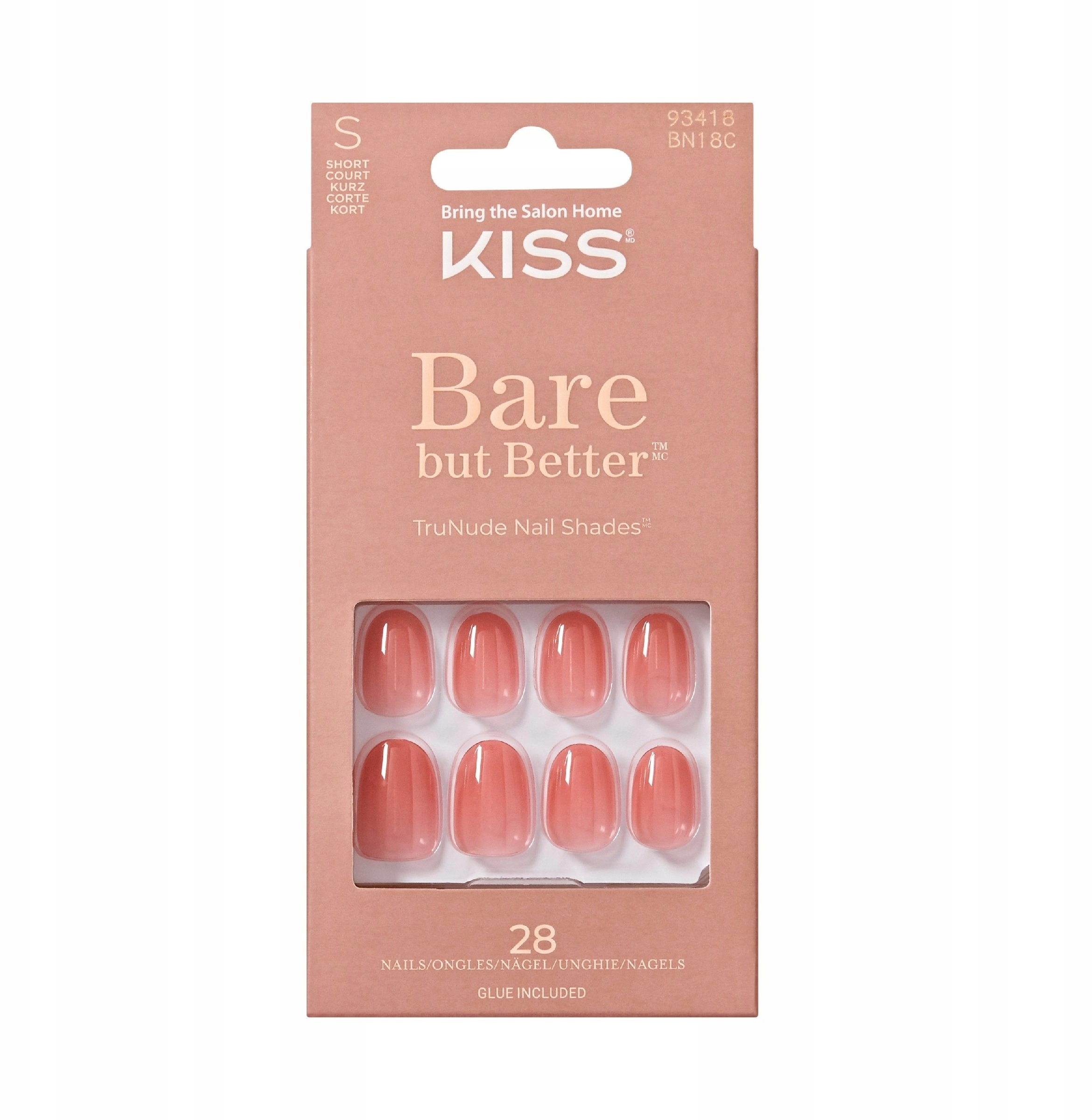 KISS Bare-But-Better Nails BN18 0731509934182 2084182