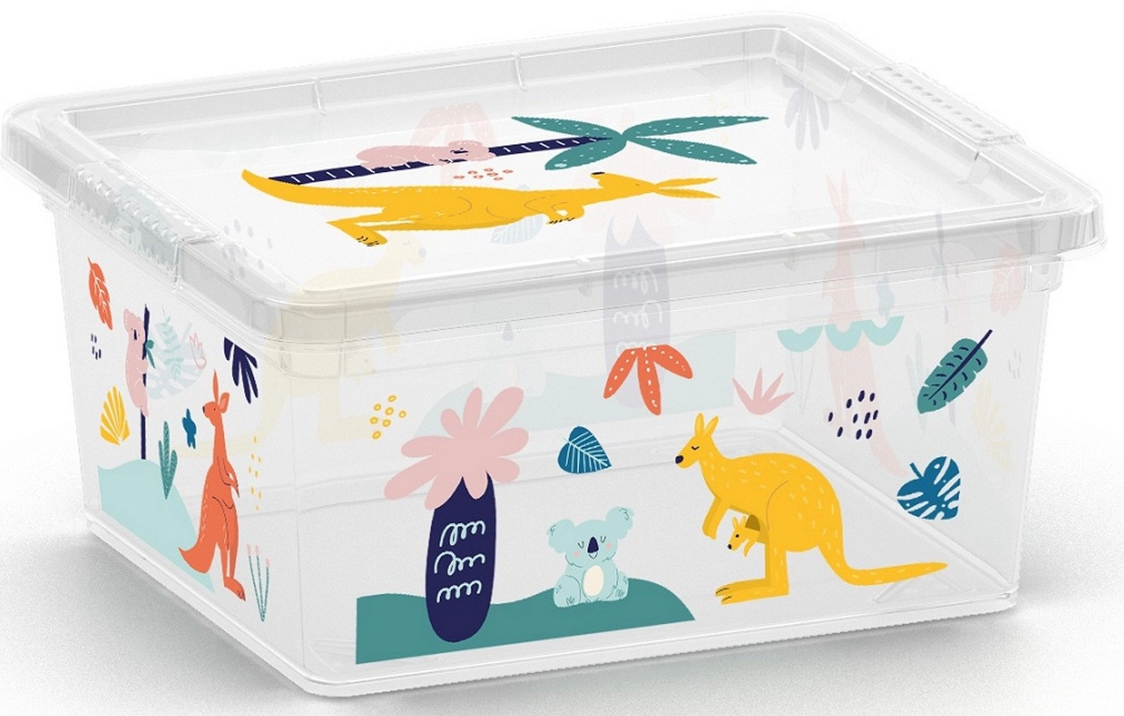 Box Animals Clear 2L 20x17x10cm 000101131016