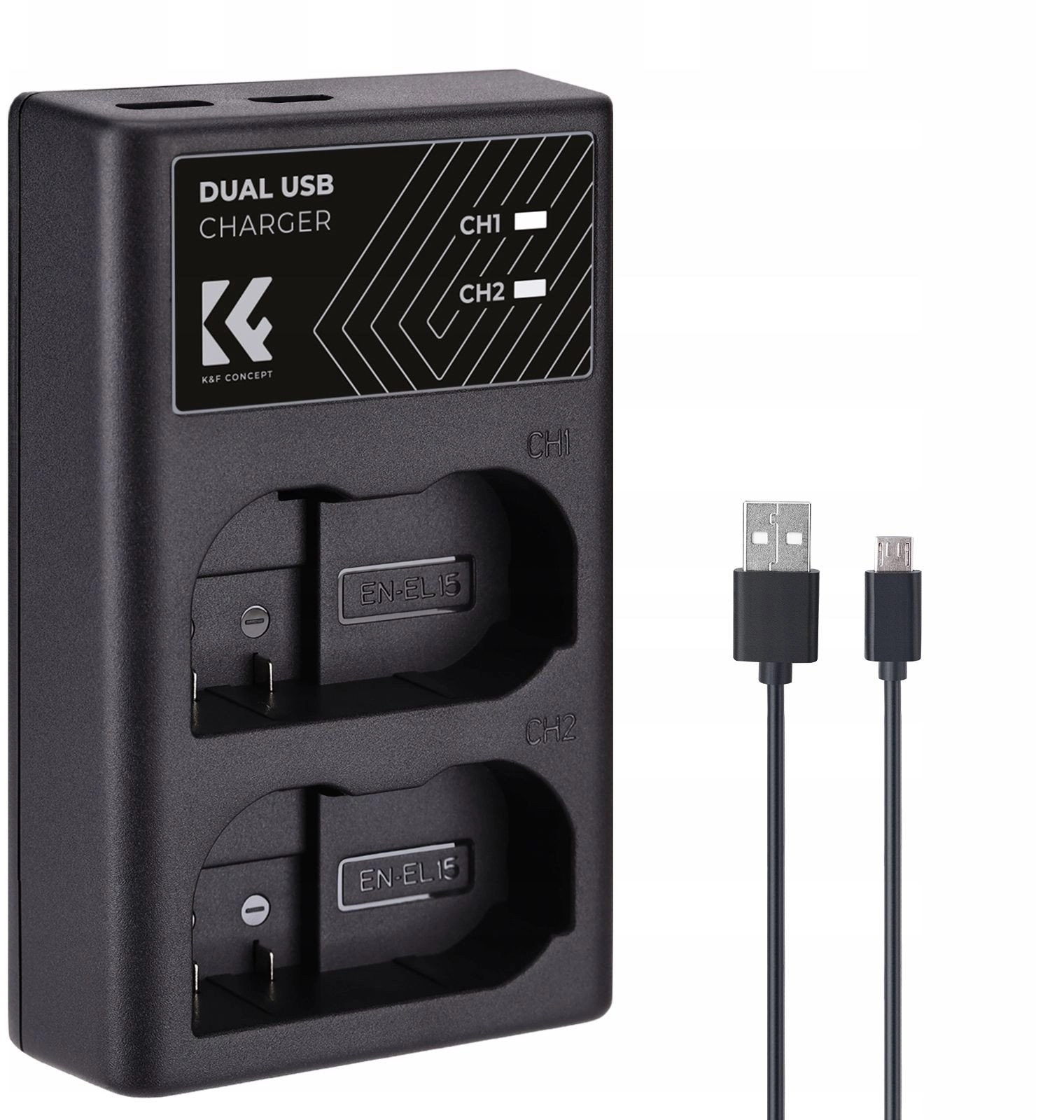 Podwójna Ładowarka Usb Do Nikon En-el15