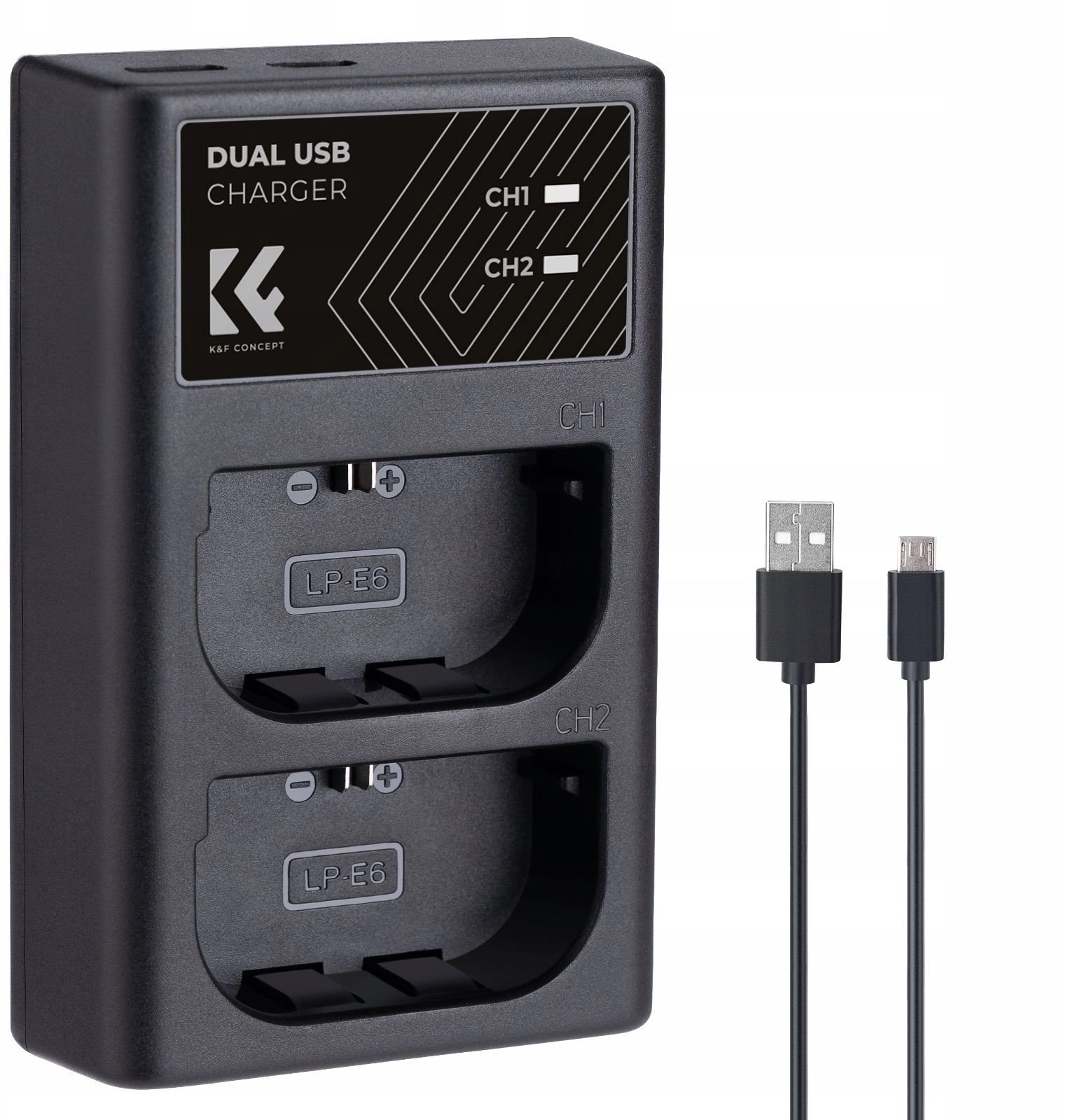 Podwójna Ładowarka Usb Do Lp-e6 N