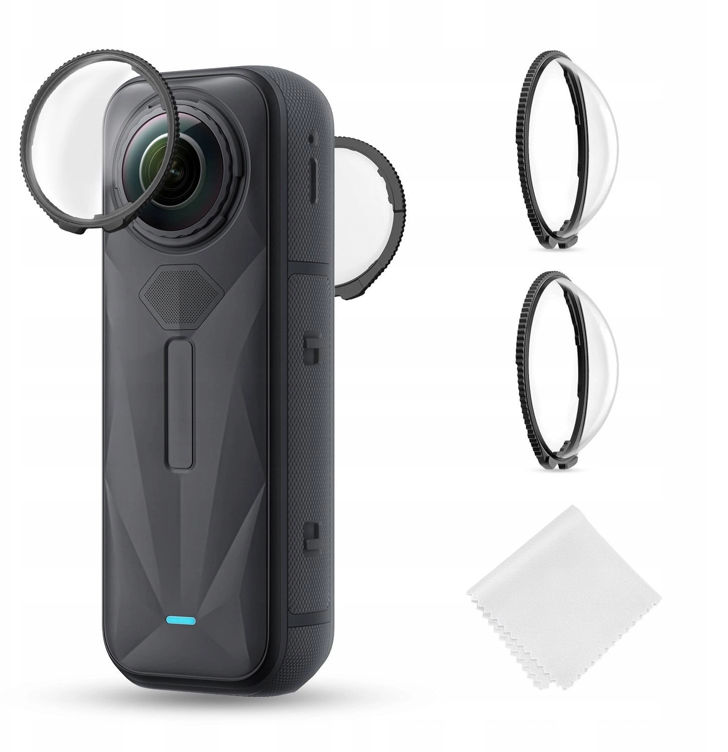 2x Protective Glass Lens Cover For