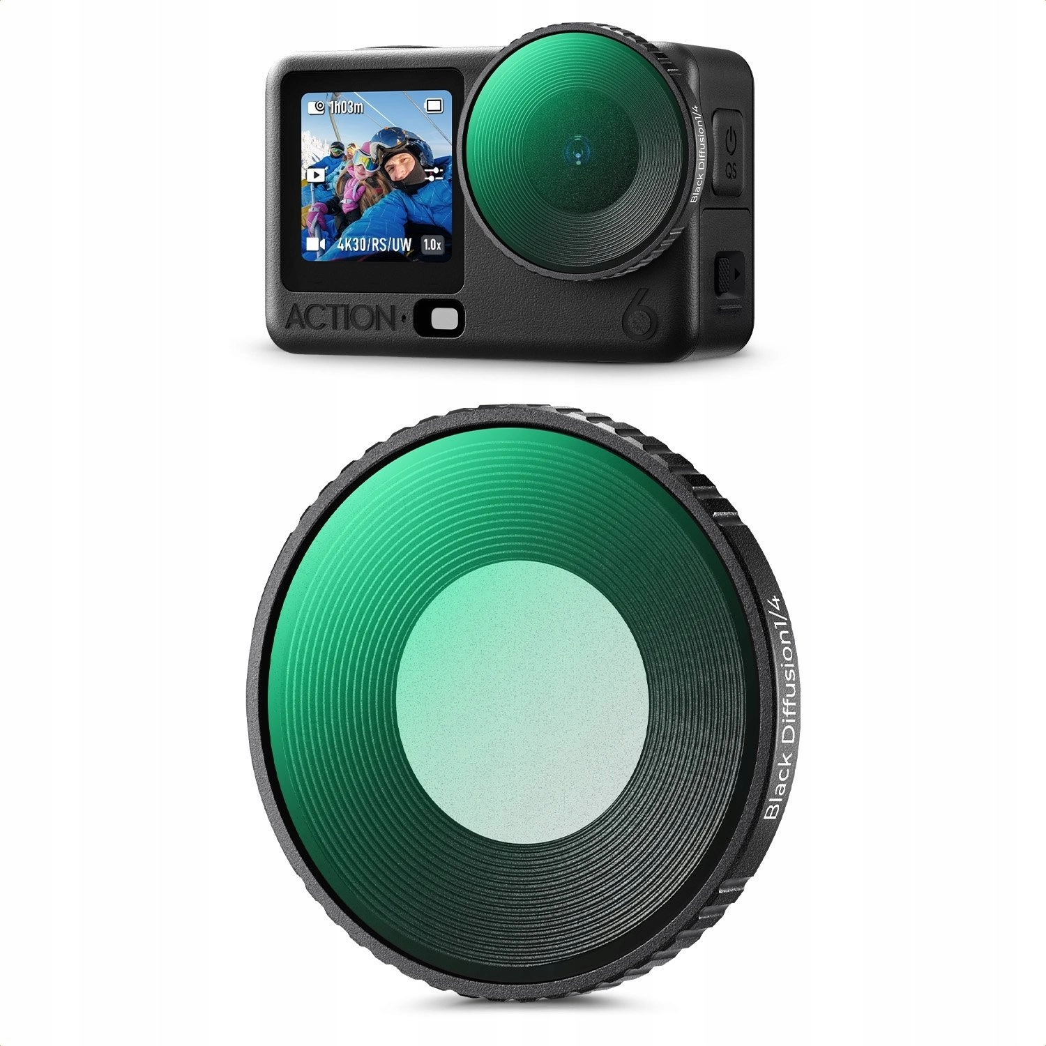 Filtr Black Diffusion 1/4 Do Kamery