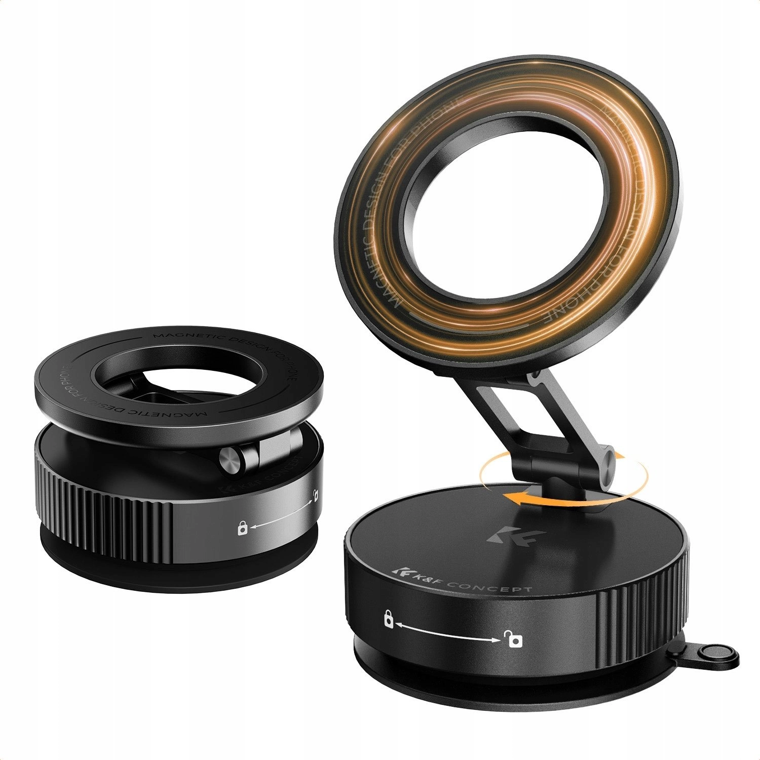 Vacuum Suction Cup Holder Magnet Mount