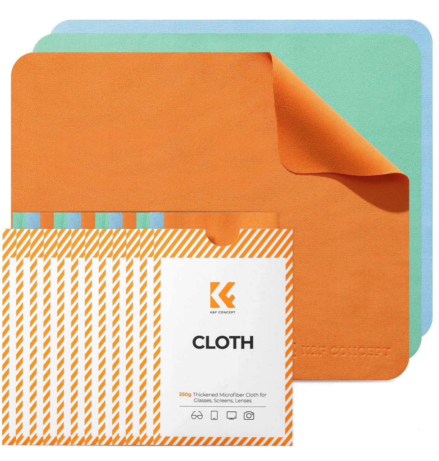 Kf 12x Microfiber Cloth 250g For