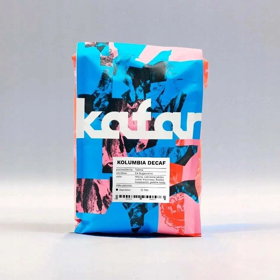 Kafar Colombia Decaf coffee beans 1kg