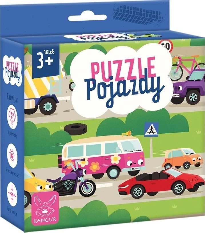 Puzzle Vehicles 3+ 5905723441572