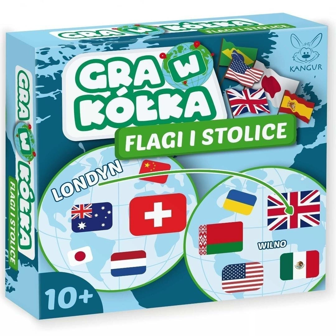 Gra w Kółka Flagi i Stolice