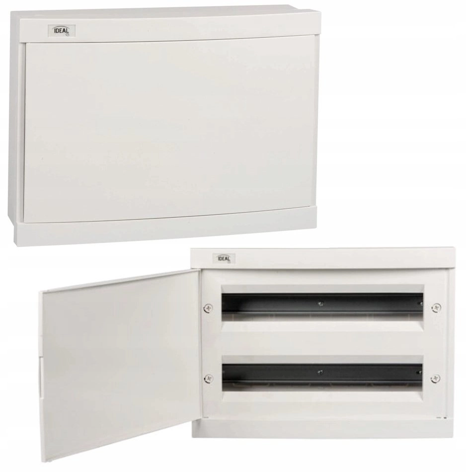 Plastic modular switchgear 2x18  flush-mounted IP30