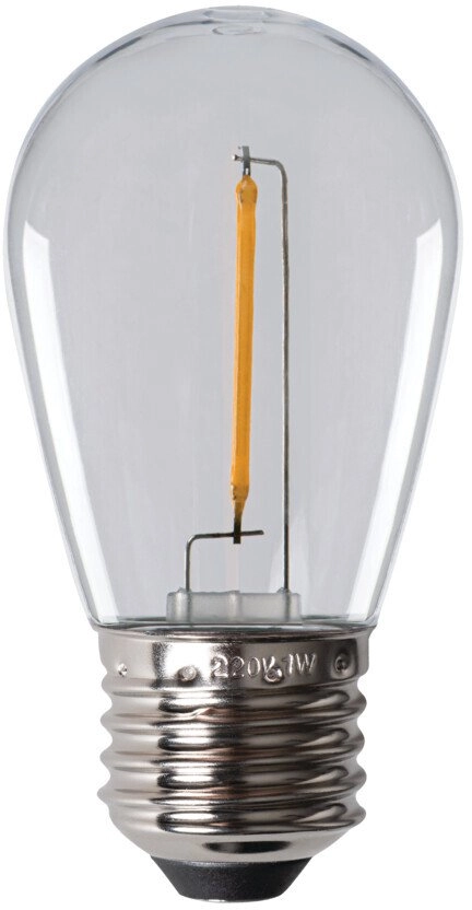 E27 ST45 LED bulb for garlands