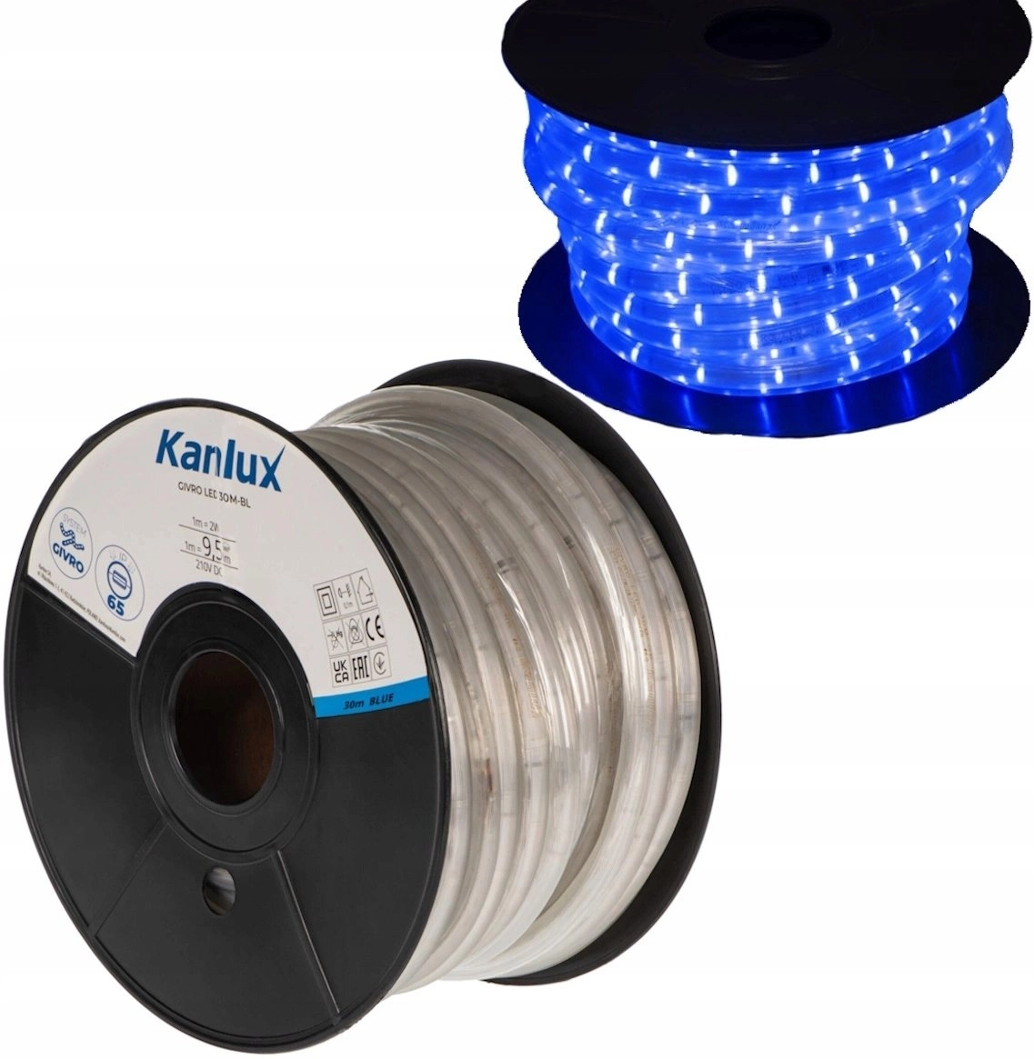 Kanlux fan GIVRO LED light hose