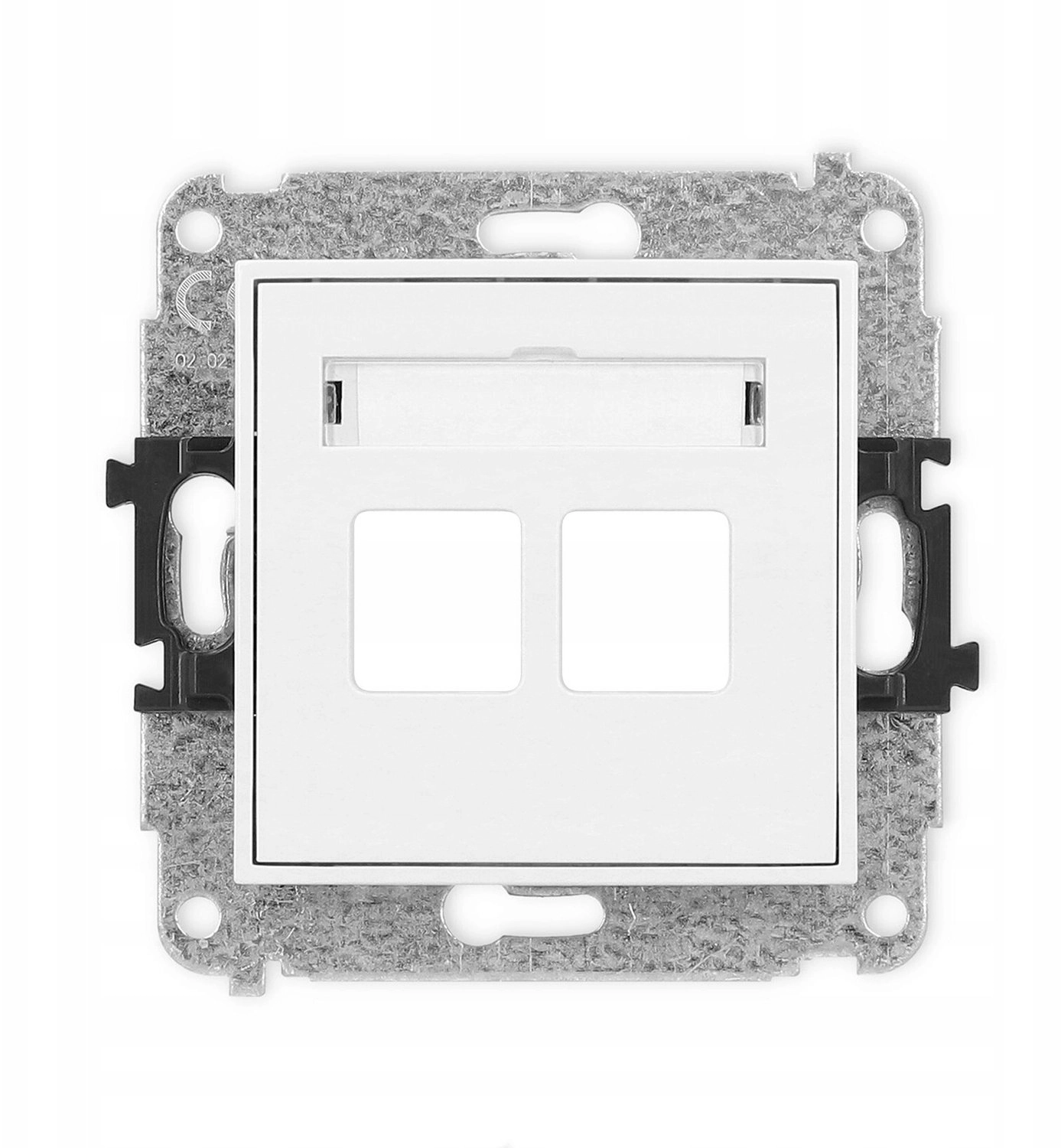 Karlik ICON Double multimedia socket mechanism