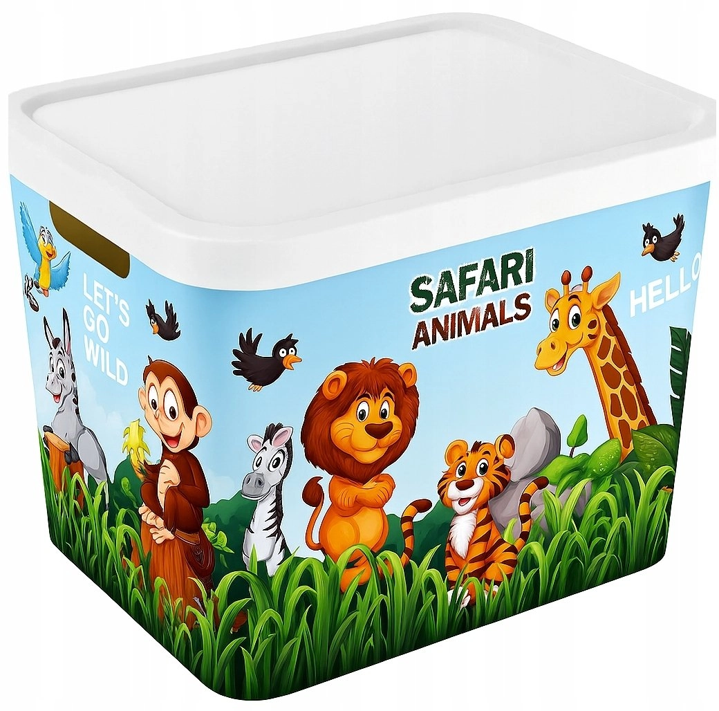 STAFI BOX WITH COVER AND MOTIF