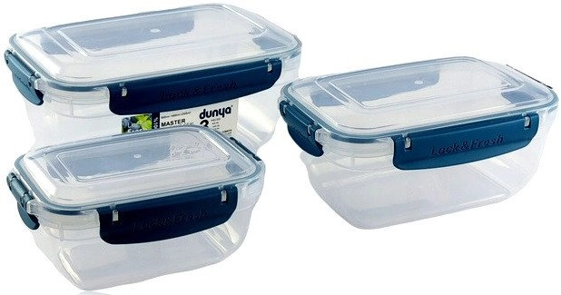 Katex Set of rectangular containers MASTER