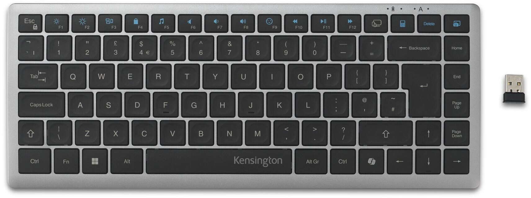 KENSINGTON KB435 Rechargeable Keyboard WW K75409WW