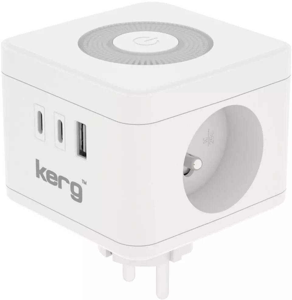 KERG SMART – 2-SOCKET POWER STRIP